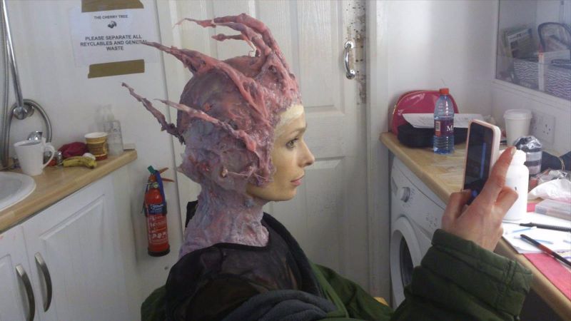 anna walton the cherry tree prosthetic make up bowsie workshop