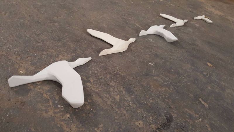 google valesco dublin low poly sculpture