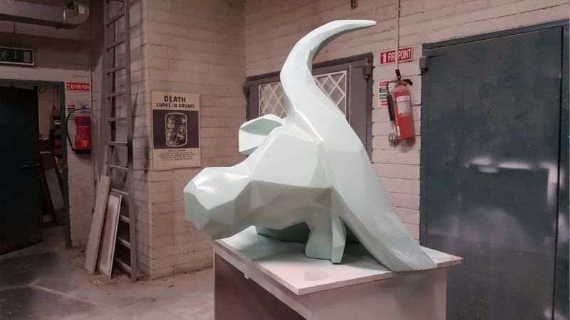 google valesco dublin low poly sculpture