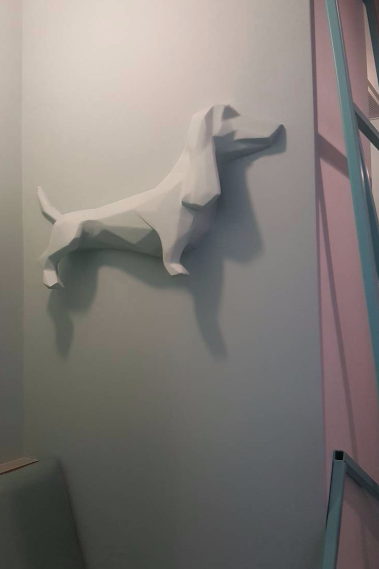 google valesco dublin low poly sculpture