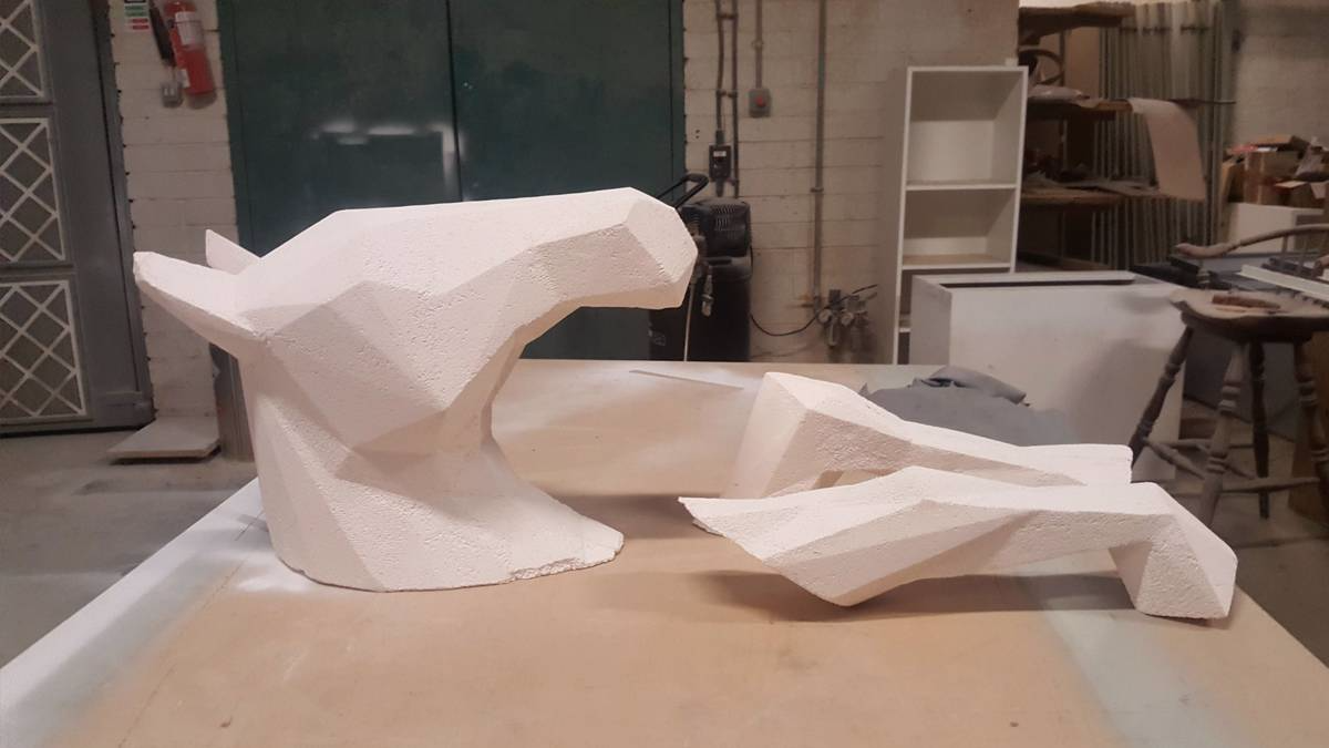 google valesco dublin low poly sculpture