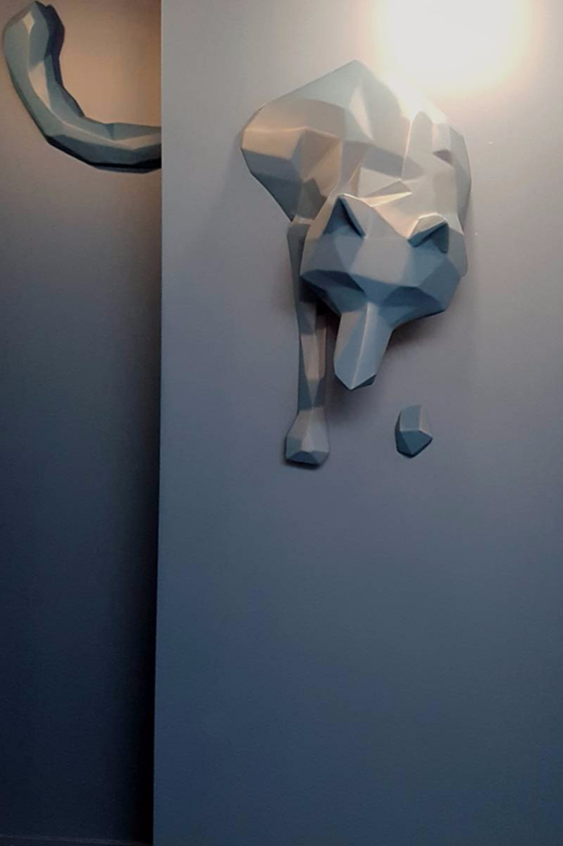 google valesco dublin low poly sculpture