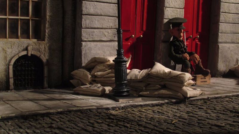 scale model jacobs biscuit factory dublin 1916