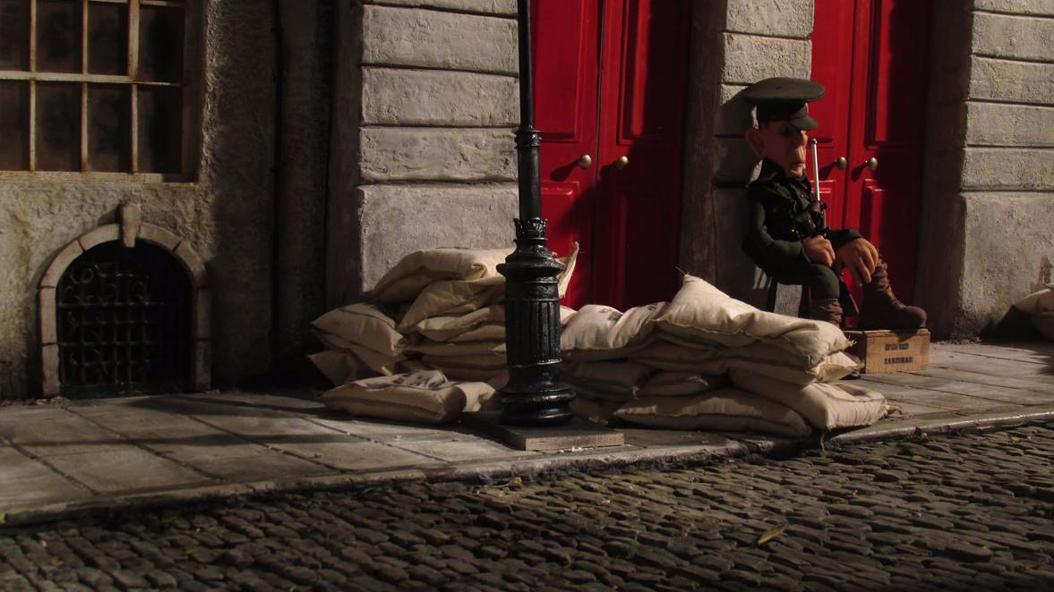 scale model jacobs biscuit factory dublin 1916