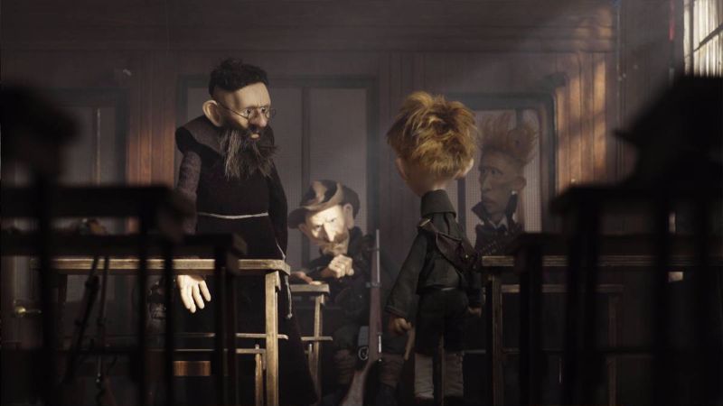 bowsie workshop a terrible hullabaloo puppet capuchin monk  father augustine