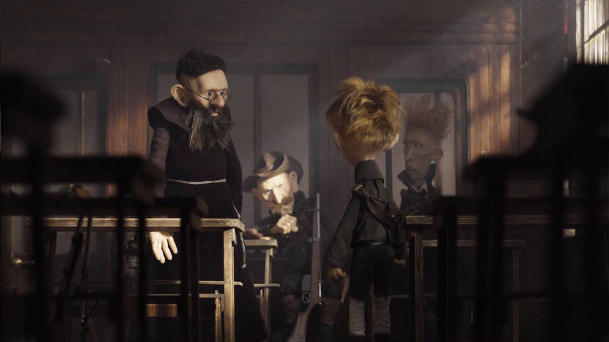 bowsie workshop a terrible hullabaloo puppet capuchin monk  father augustine