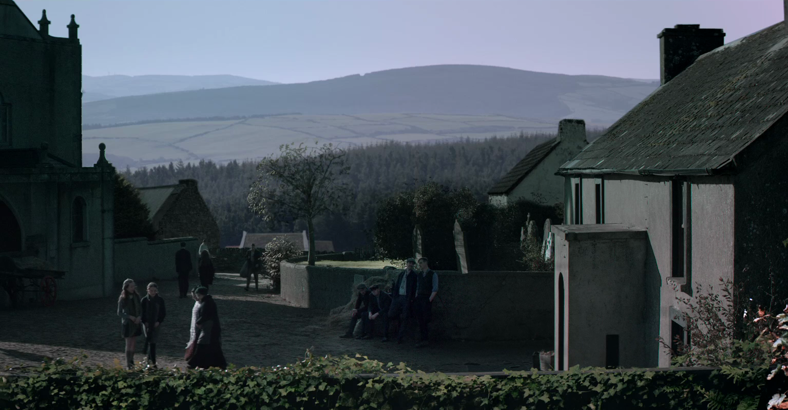 the lodgers village scene