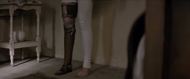 eugene simon the lodgers wooden leg replacment Bowsie VFX