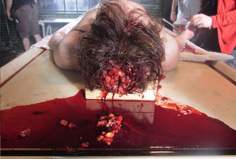 bbc ripper street prosthetic sfx make up