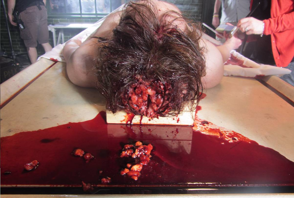 bbc ripper street prosthetic sfx make up