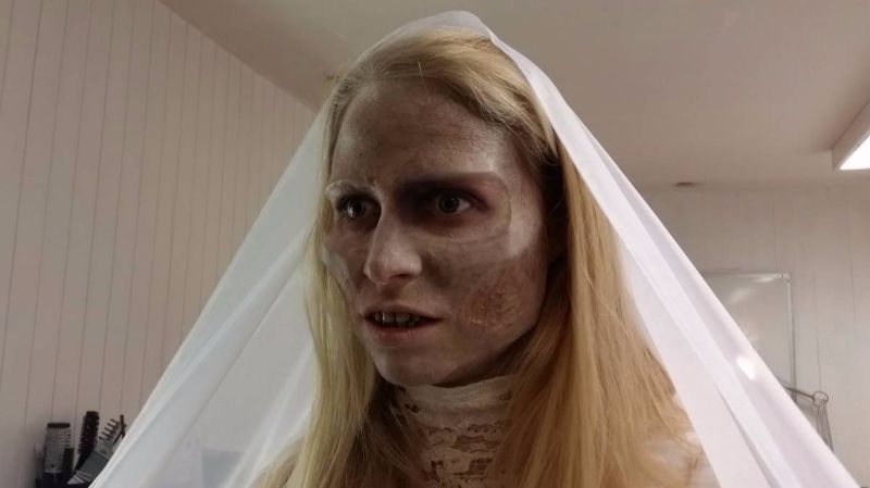 banshee prosthetic make up sfx design
