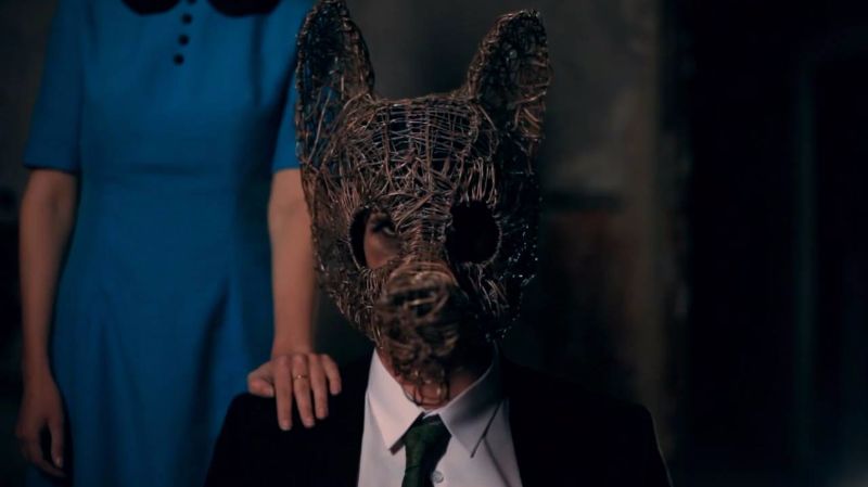 wolf copper mask design bowsie workshop