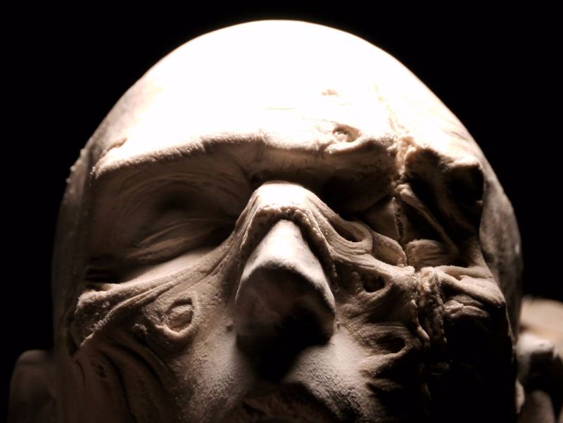 stitches clay prosthetic sfx make up prosthetic