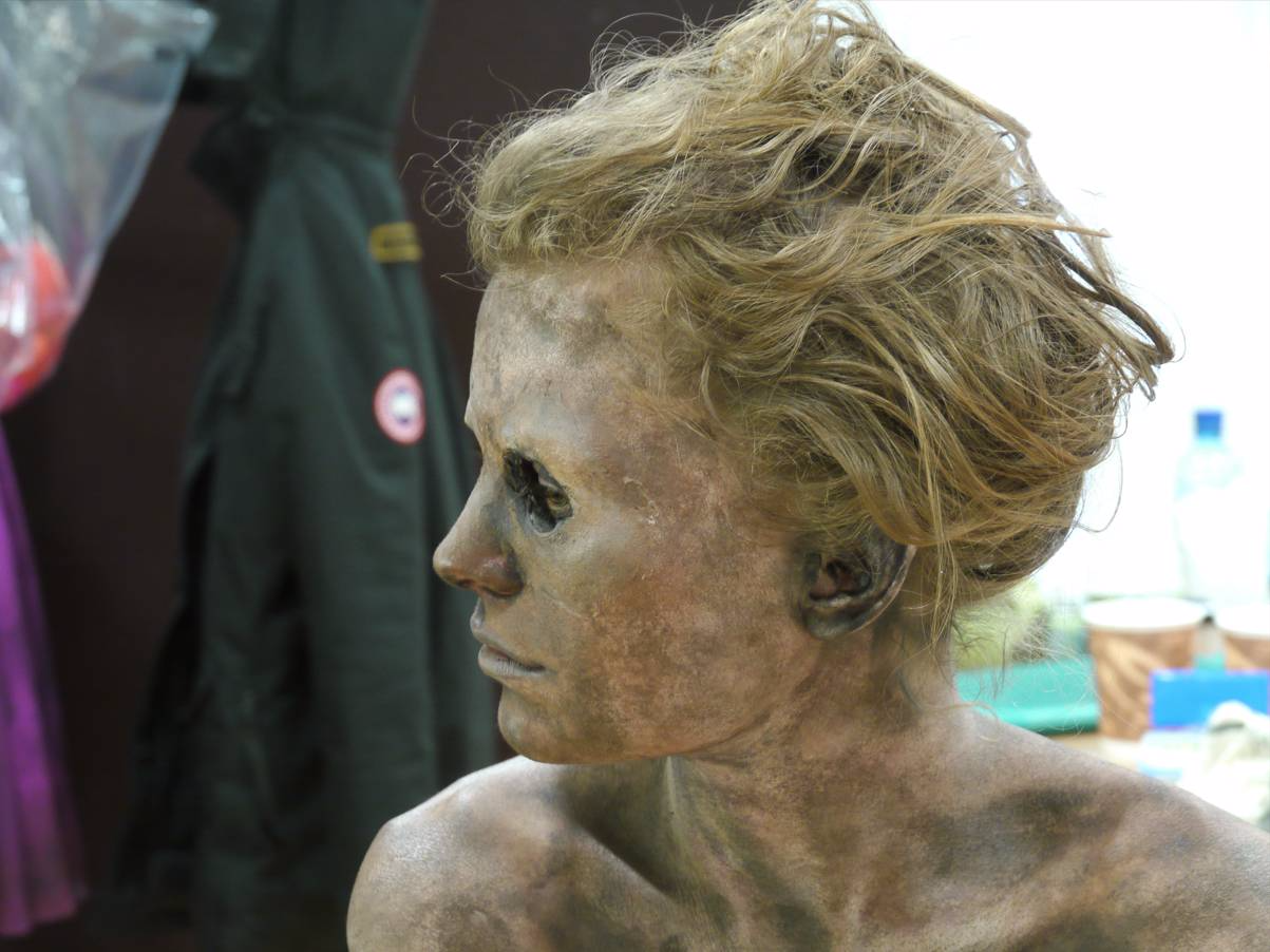 hannah hoekstra the canal sfx prosthetic make up
