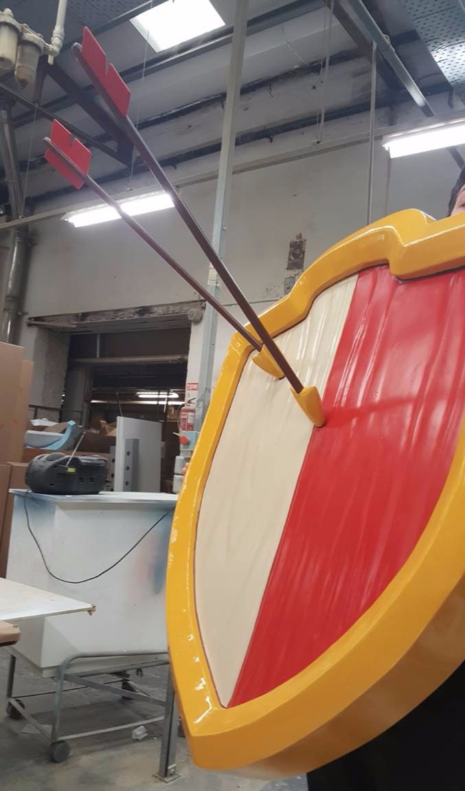clash of clans shield prop